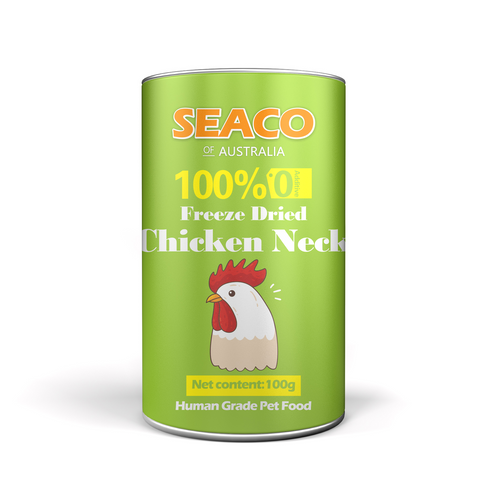 OHF Premium Freeze-Dried Pet Treats -Chicken Neck, 80g